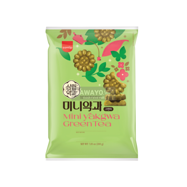 삼립 미니약과 녹차맛 200g