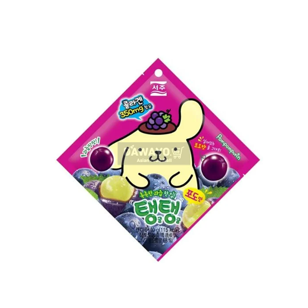 서주 산리오 탱글탱글 포도젤리 40g