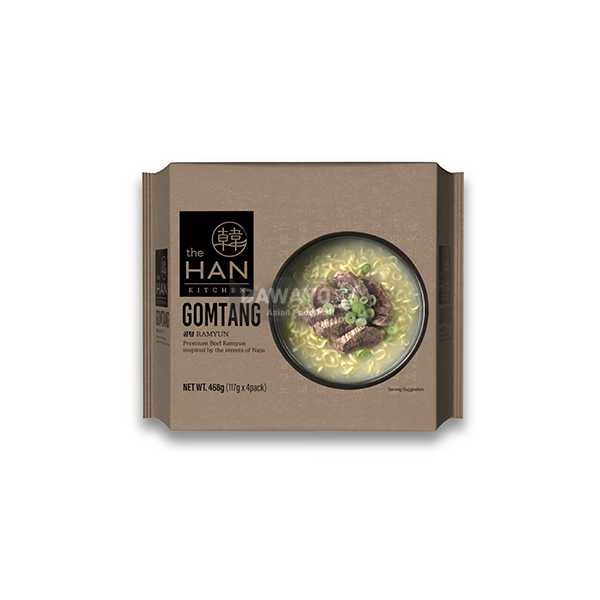 The Han Kitchen Gomtang Ramen 117g* Multipack
