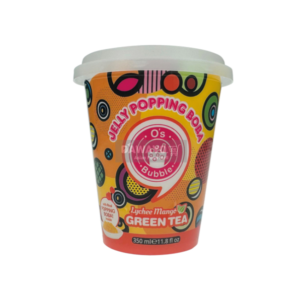 BOBA Litschi-Mango Grüner Tee Bubble Tea 350ml (+Pfand)