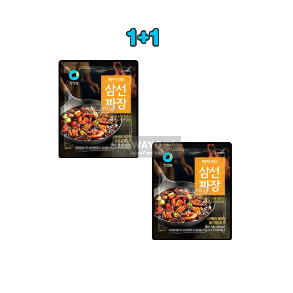 1+1 [내수용] 청정원 사천풍의 매콤한 삼선짜장 분말 80g