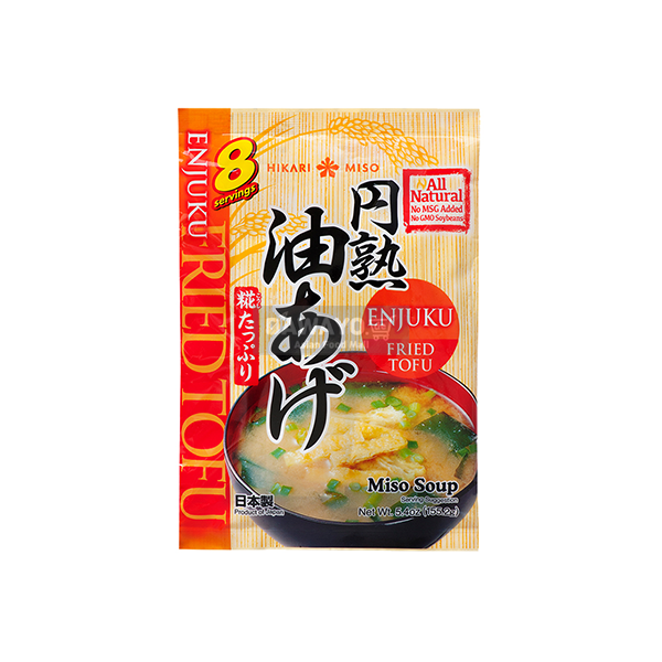 Hikari Miso Enjuku Fried Tofu Miso Soup 155g (8 pc)