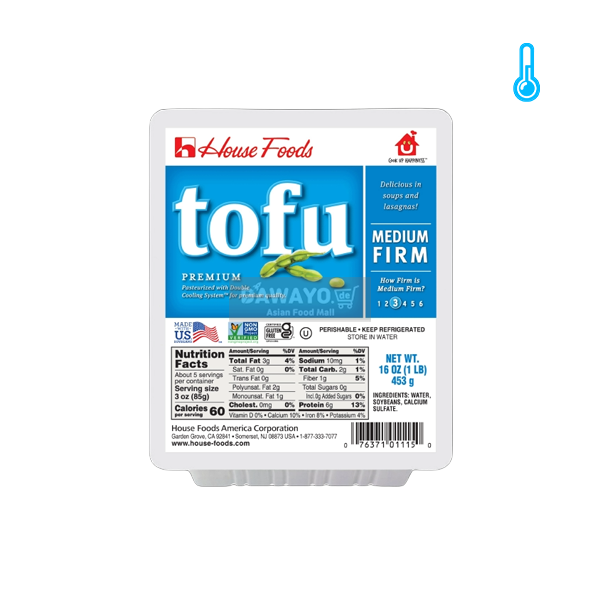 House Premium Medium Firm Tofu 400g
