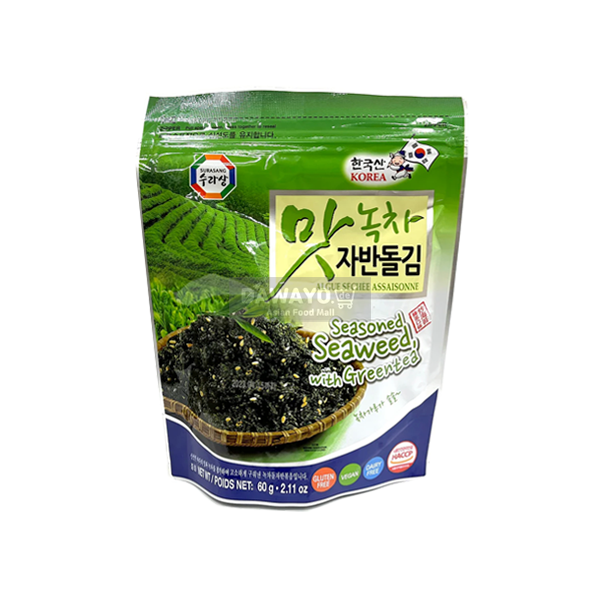 수라상 녹차맛 자반돌김 60g