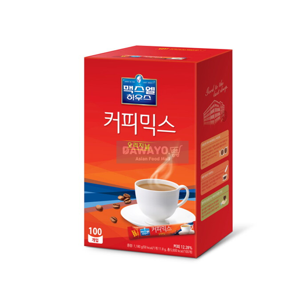 [내수용] 맥스웰하우스 커피믹스 오리지널 1.18kg (11.8g*100)