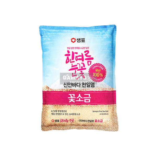 샘표 한여름 눈꽃 꽃소금 500g