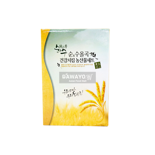 순수 올곡 (검정 찰현미, 찰 보리쌀) 1,6kg