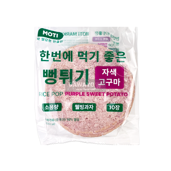 MOTI 한번에 먹기 좋은 뻥튀기 자색 고구마 60g