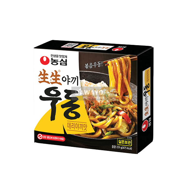 !Sale [내수용] 농심 생생야끼우동 데리야끼맛 251g