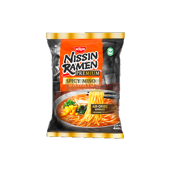 니신 프리미엄 스파이시 미소 라면 91g