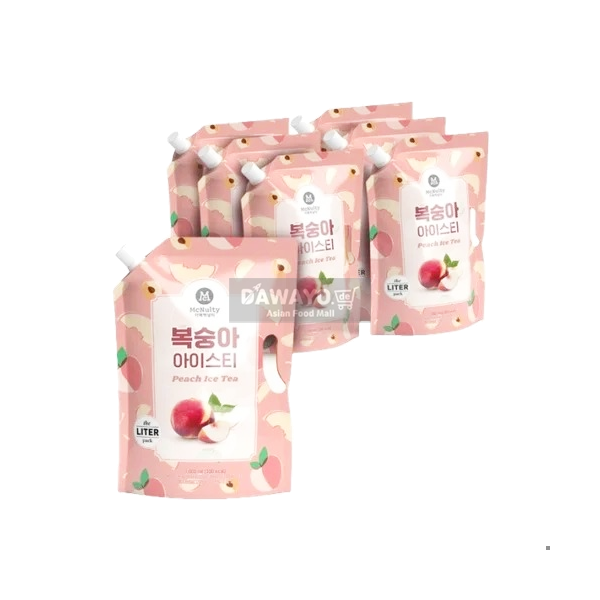 맥널티 복숭아 아이스티 1L