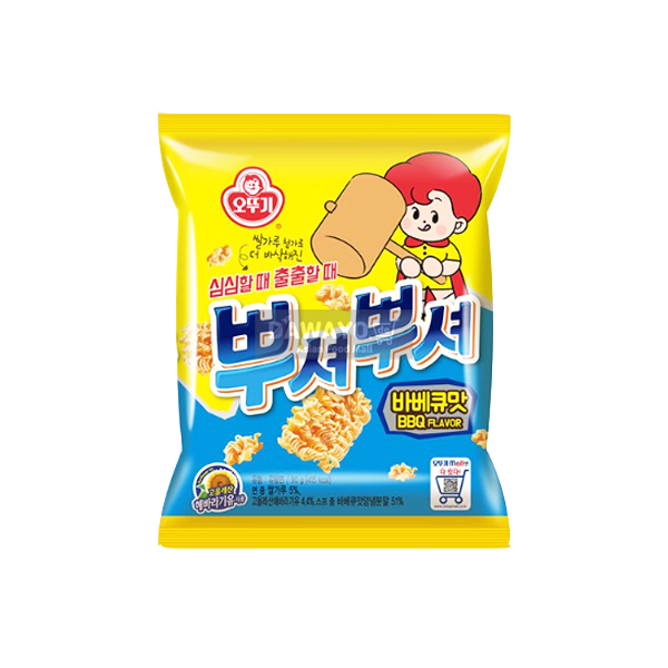 오뚜기 뿌셔뿌셔 바베큐맛 90g