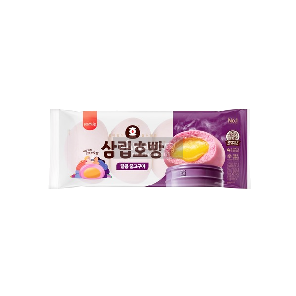 겨울 대표 간식! 삼립 호빵 고구마맛 255g