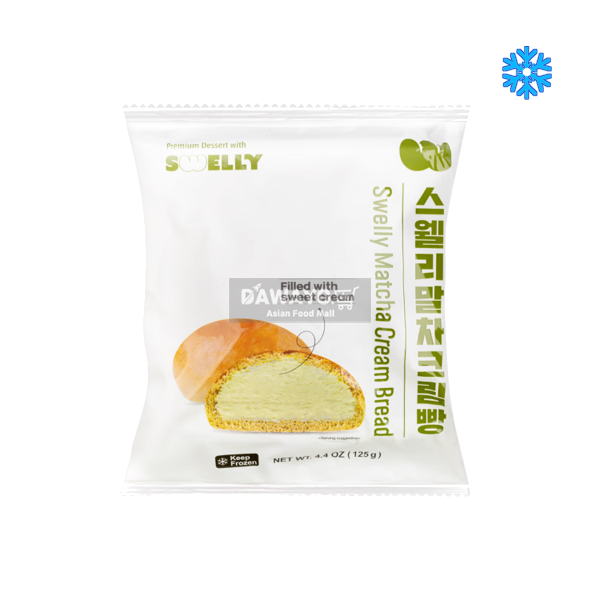 스웰리 말차향이 가득한 말차 크림빵 130g