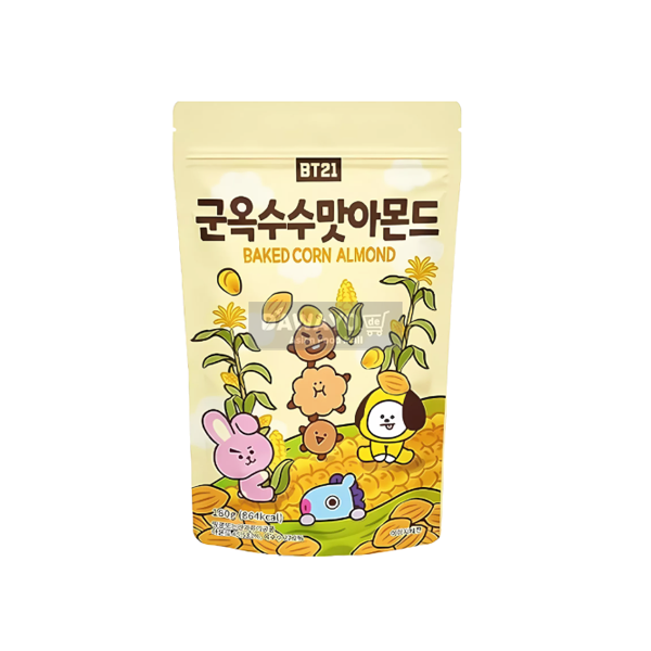 BT21 군옥수수맛 아몬드 180g