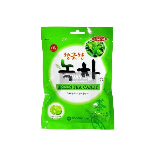 맘모스 녹차 캔디80g