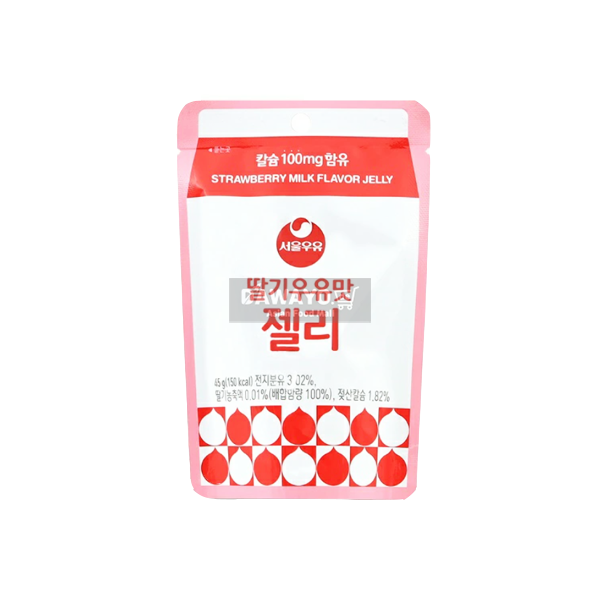 서울우유 딸기우유맛 젤리 45g