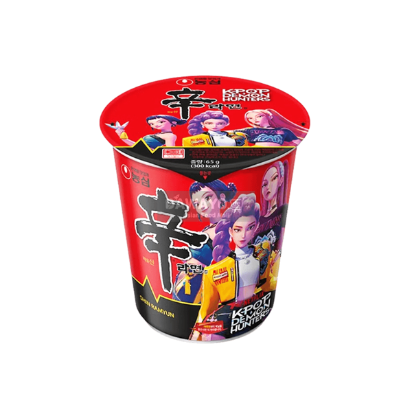[내수용] 농심 케이팝 데몬 헌터스 신라면 작은컵 65g