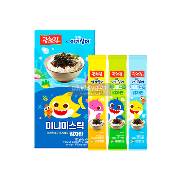 핑크퐁 아기상어 미니미스틱 김자반 (10g*15) 150g
