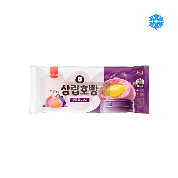 겨울 대표 간식! 삼립 호빵 고구마맛 255g