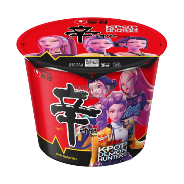 [내수용] 농심 케이팝 데몬 헌터스 신라면 큰사발 114g