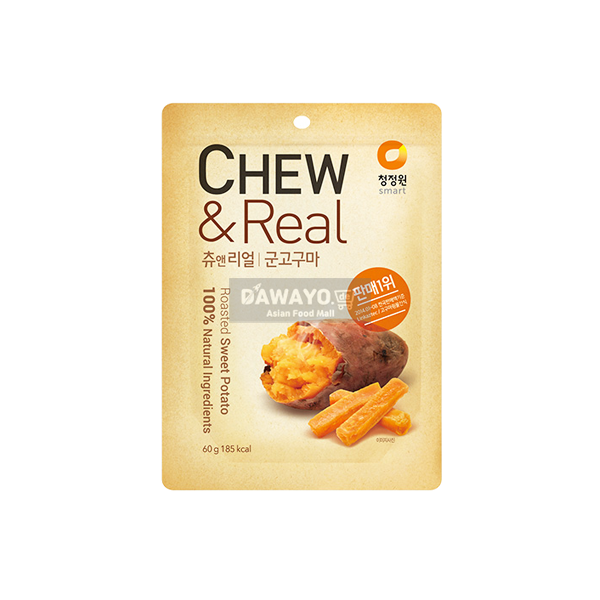 Chew & Real Geröstete Süßkartoffel Kaubonbons 60 g