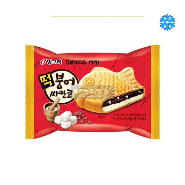 [Inlandsverkauf] Binggrae Samanco Fischförmiges Eis 150 ml (Nur für den Verkauf im Geschäft)