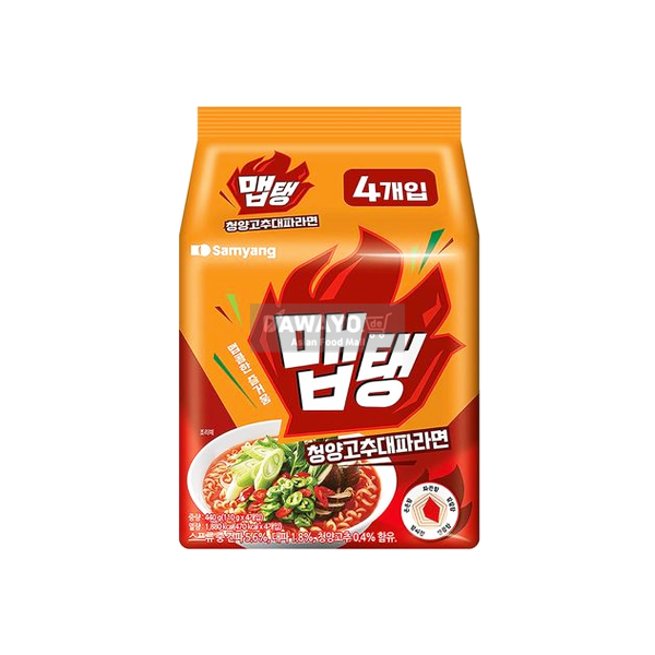 [내수용] 맵탱 고추대파라면 멀티 440g(110g*4)