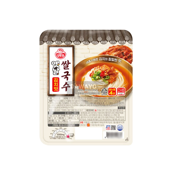 [내수용] 오뚜기 옛날 쌀국수 김치맛 92g