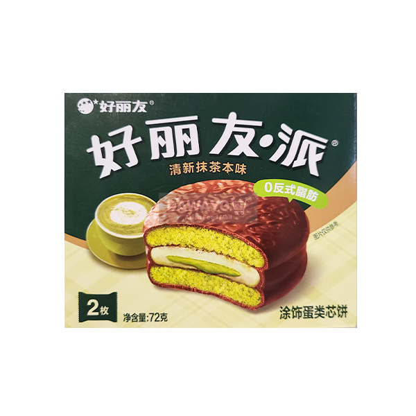 오리온 파이 말차 72g(2개입)