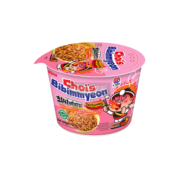 Choi's 까르보나라 컵라면 128g
