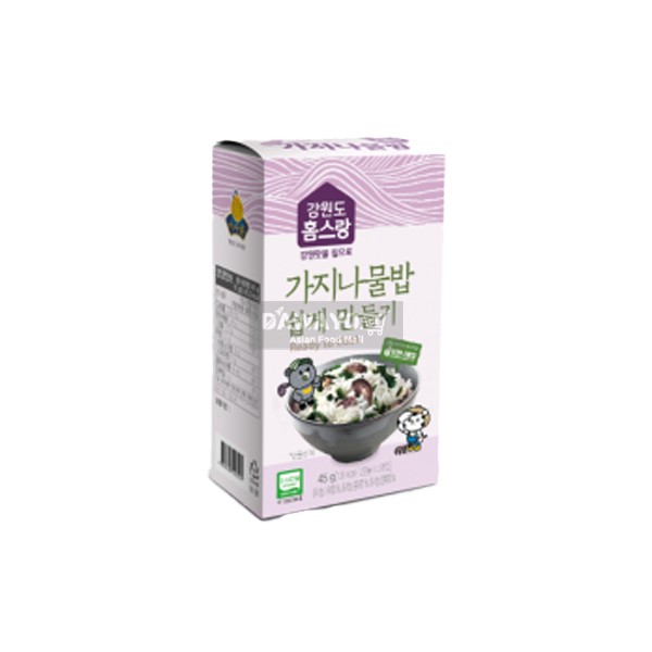 홈스랑 가지나물밥 쉽게만들기 45g