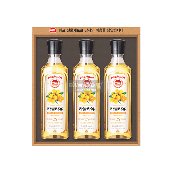 사조 고급유 3호 선물세트