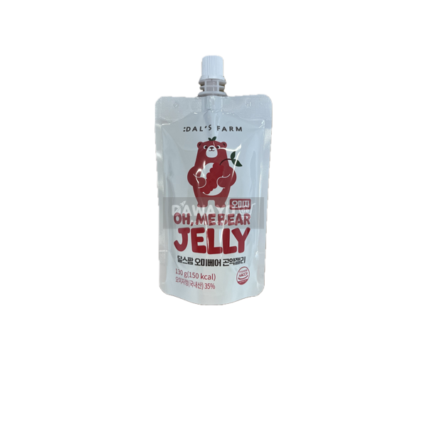 달스팜 오미베어 곤약젤리 오미자맛 130g