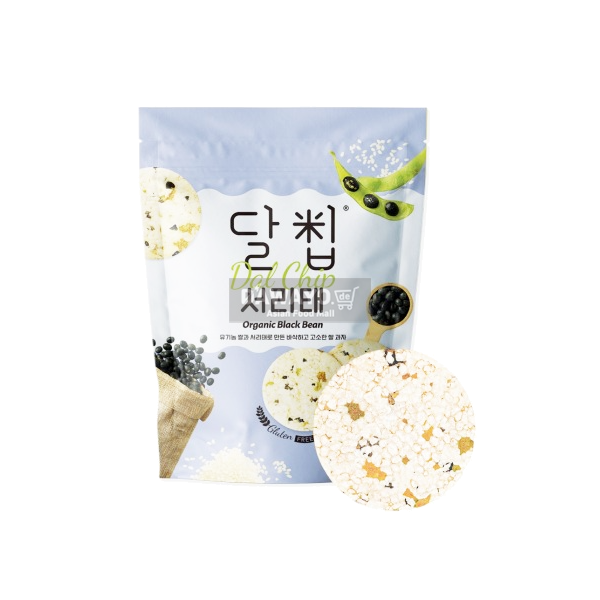 Nature Oda Dal Chip Schwarze-Sojabohnen-Chips, 60 g