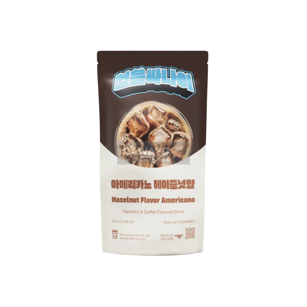 Ice Man Americano mit Haselnussgeschmack 230ml