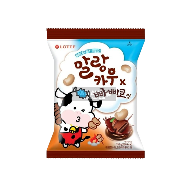 롯데 말랑카우 빠삐코 158g 대용량