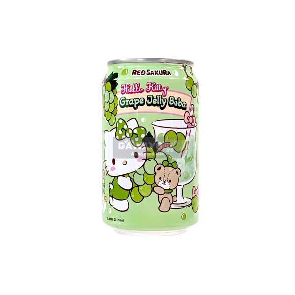 Hello Kitty Traubengelee Boba 310ml (+Pfand)