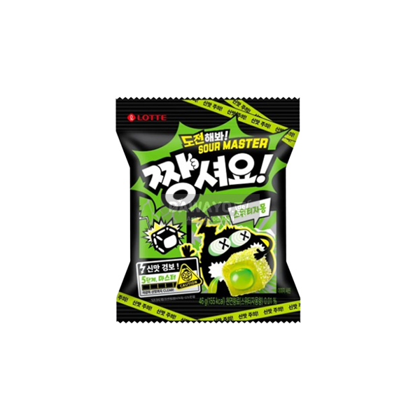 [내수용] 롯데 짱셔요 젤리셔스 스위티자몽 46g