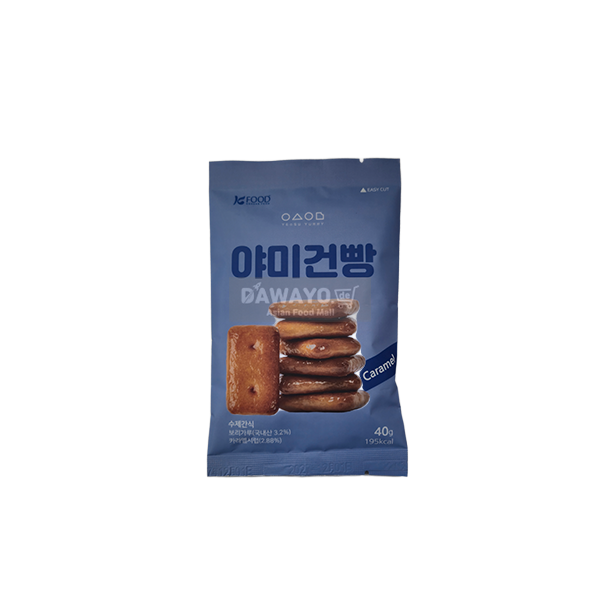 여수야미 야미건빵 포켓용 카라멜맛 40g