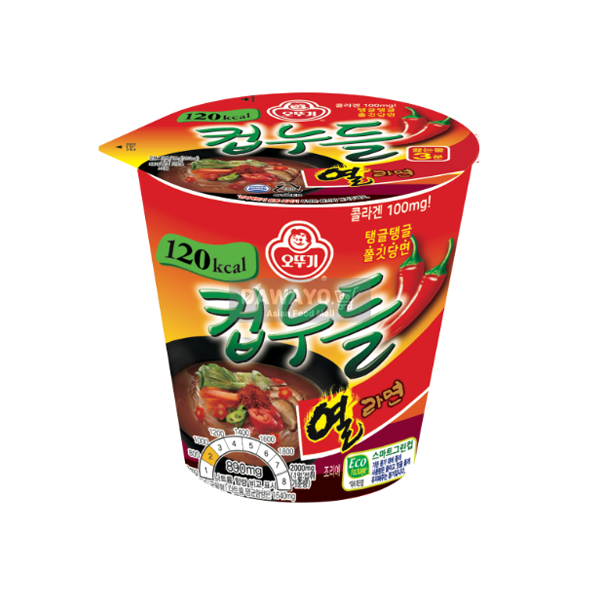 [내수용] 오뚜기 컵누들 열라면 35g