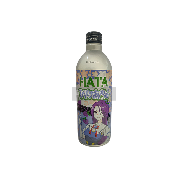 HATA Bikkuri Awawa Bluebeere Ramune 500ml