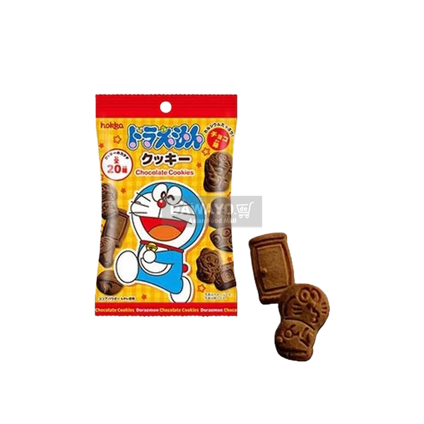 Hokuriku Doraemon Chocolate-Flavored Snack 50g