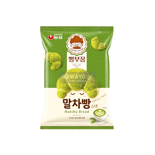 농심 빵부장 말차빵 스낵 55g