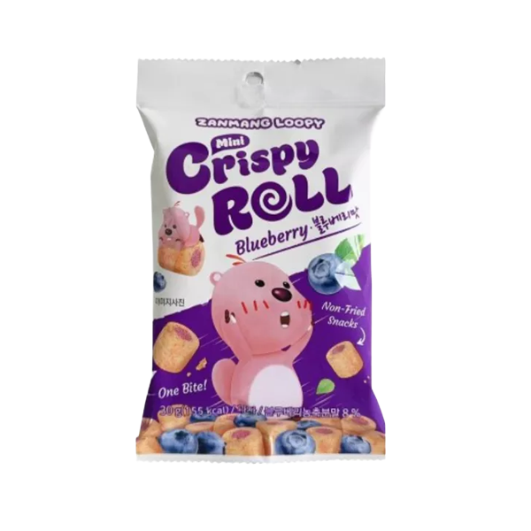 잔망 루피 크리스피롤 블루베리맛 30g