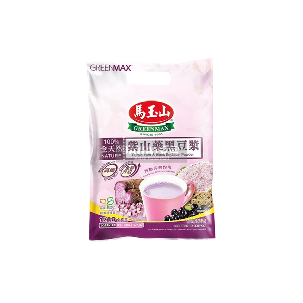 GREENMAX  자색 고구마 & 검은콩 분말 360g (12*30g)
