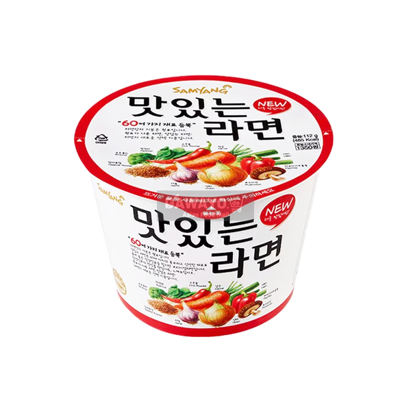 [내수용] 삼양 맛있는 라면 큰컵 112g