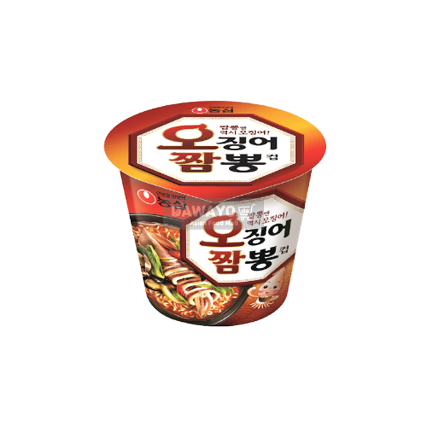 [내수용] 농심 오징어 짬뽕 작은 컵 67g